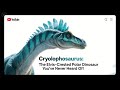 "Cryolophosaurus: The Elvis-Crested Polar Dinosaur You’ve Never Heard Of!"