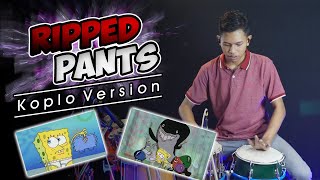 RIPPED PANTS VERSI KOPLO || Spongebob Squarepants || Aku membuat celanaku sobek