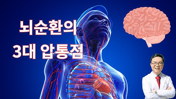 머리로의 혈액 순환이 안될때 누르면 아픈 3군데 압통점. 여기를 풀어야 뇌순환이 원활해진다.