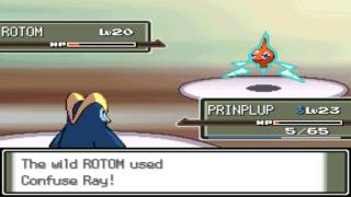 Pokémon Platinum - Capturing Rotom