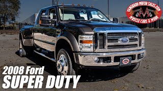 2008 Ford F450 Super Duty Lariat Crew Cab 4X4 For Sale Vanguard Motor Sales #7890