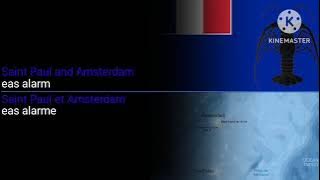 saint paul and amsterdam eas alarm [real french territory]