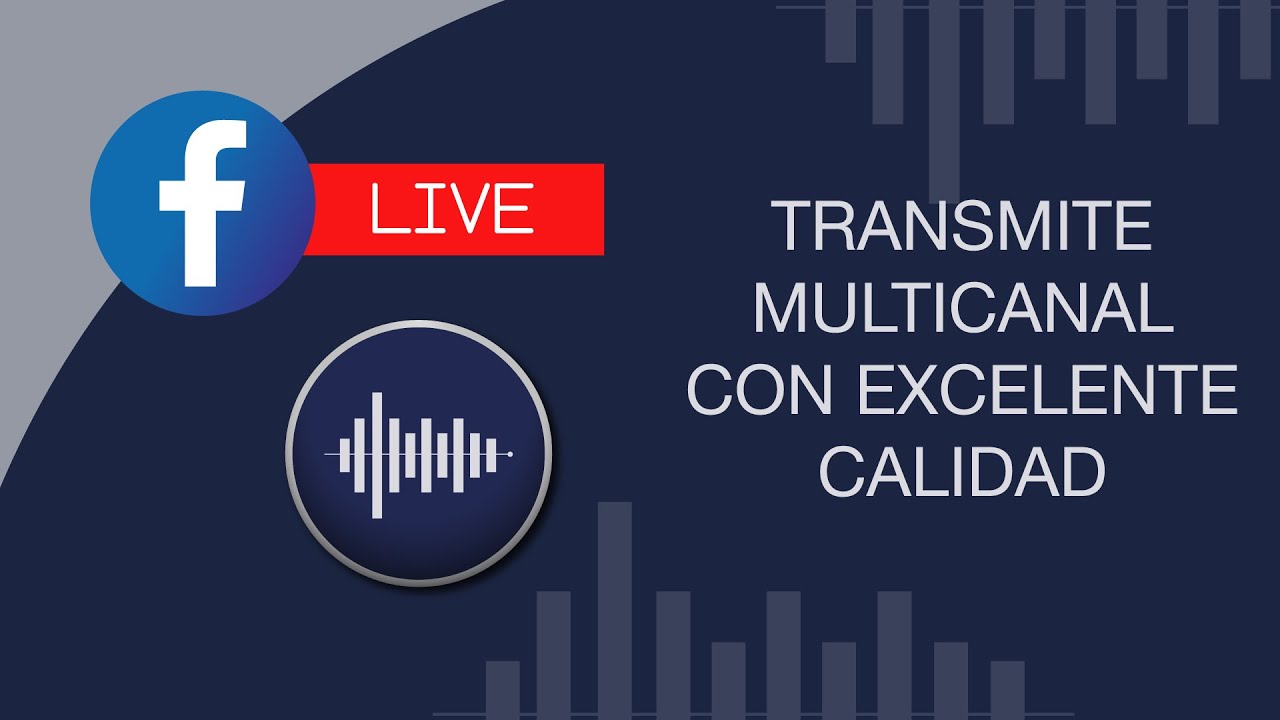 COMO TRANSMITIR EN FACEBOOK CON BUEN AUDIO YouTube