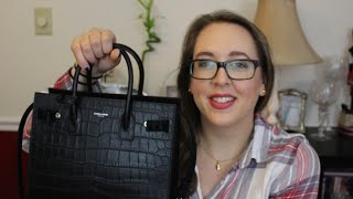 Saint Laurent Sac de Jour YSL Bag Review - Farfetch