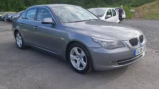 2009 BMW 520d SE Business edition 177bhp tip/auto E60 Diesel walk around and start up review