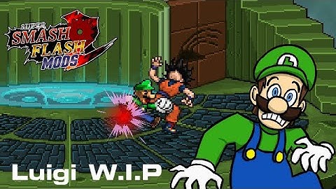 SSF2 Mods: Luigi W.I.P 1