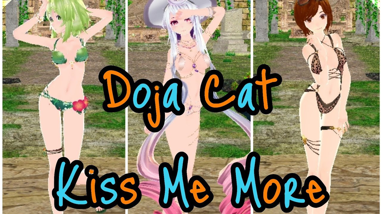{MMD} Doja Cat - Kiss Me More [Gumi, Maika, Meiko] - YouTube