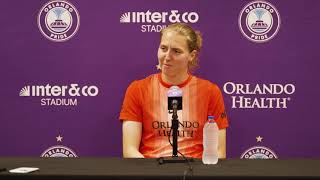 Details Anna Moorhouse | 2025 Post-Game Comments | Orlando Pride vs Kansas City Current Update