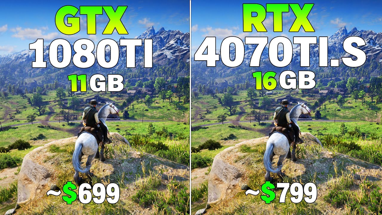 GTX 1080 Tİ vs RTX 4070 Tİ Super - Test in 8 Games - YouTube
