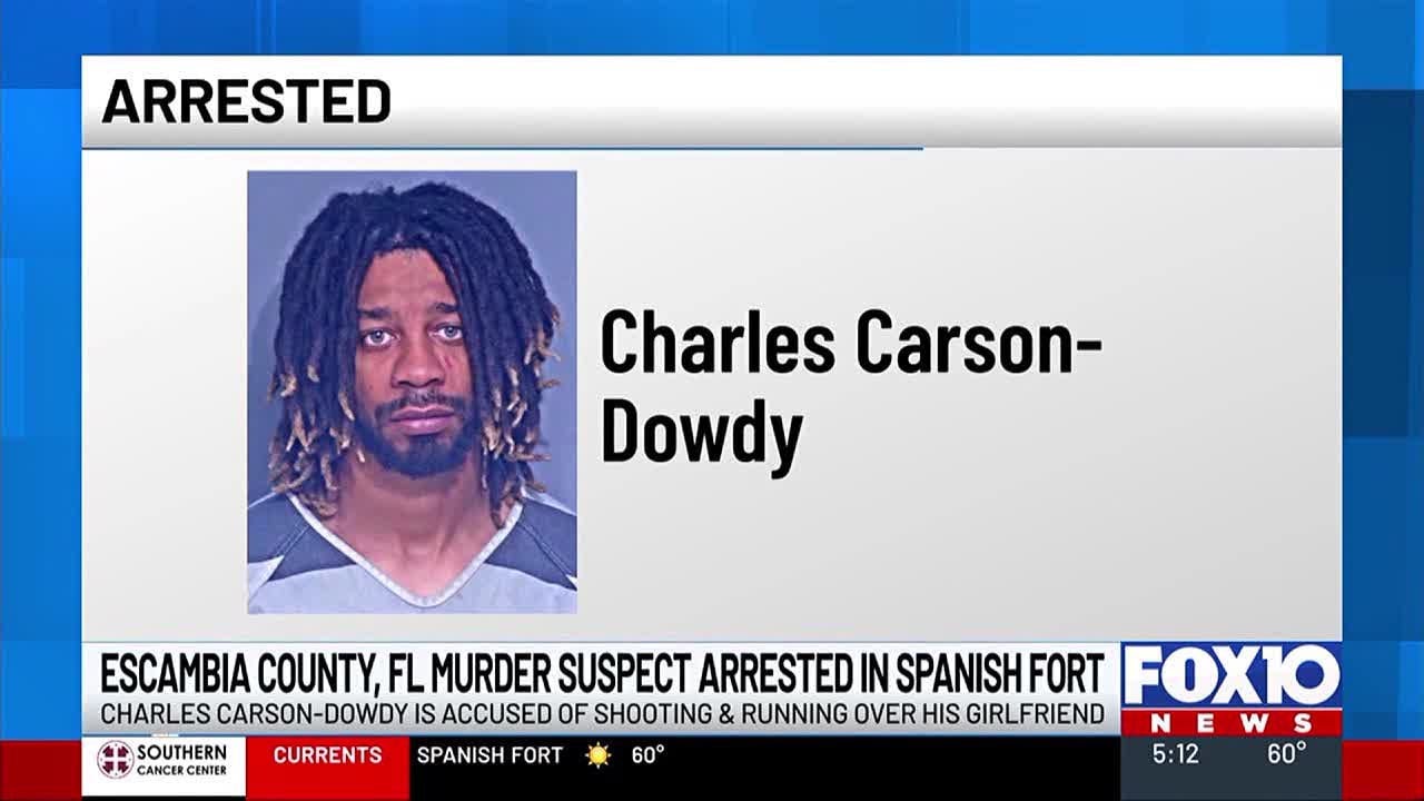 Escambia County murder suspect arrested in Spanish Fort while changing ...