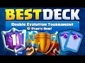 30-3 IN THE DOUBLE EVOLUTION TOURNAMENT! BEST DECK!