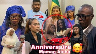 Anniversaire Ma Aicha🥰Les acteurs de la série Baabel l’ont fait une très belle surprise qui la fait😭