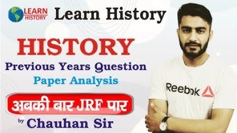 Ugc Net History Previous Years Question With Analysis। Target JRF 2021  । Learn History  Chauhan Sir