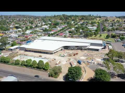 Wulanda Recreation and Convention Centre - Construction Time-lapse January 2022