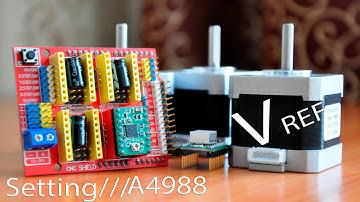 Настройка драйверов шаговых двигателей A4988 – Деление шага - ЧПУ станок (Часть 6)