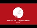 Protest Your Property Taxes - MAY 2020
