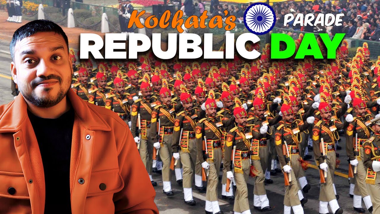 Kolkata Red Road Fort William Republic Day Parade 2026 Vlog |26 January Live Experience|Nawabi Thaat