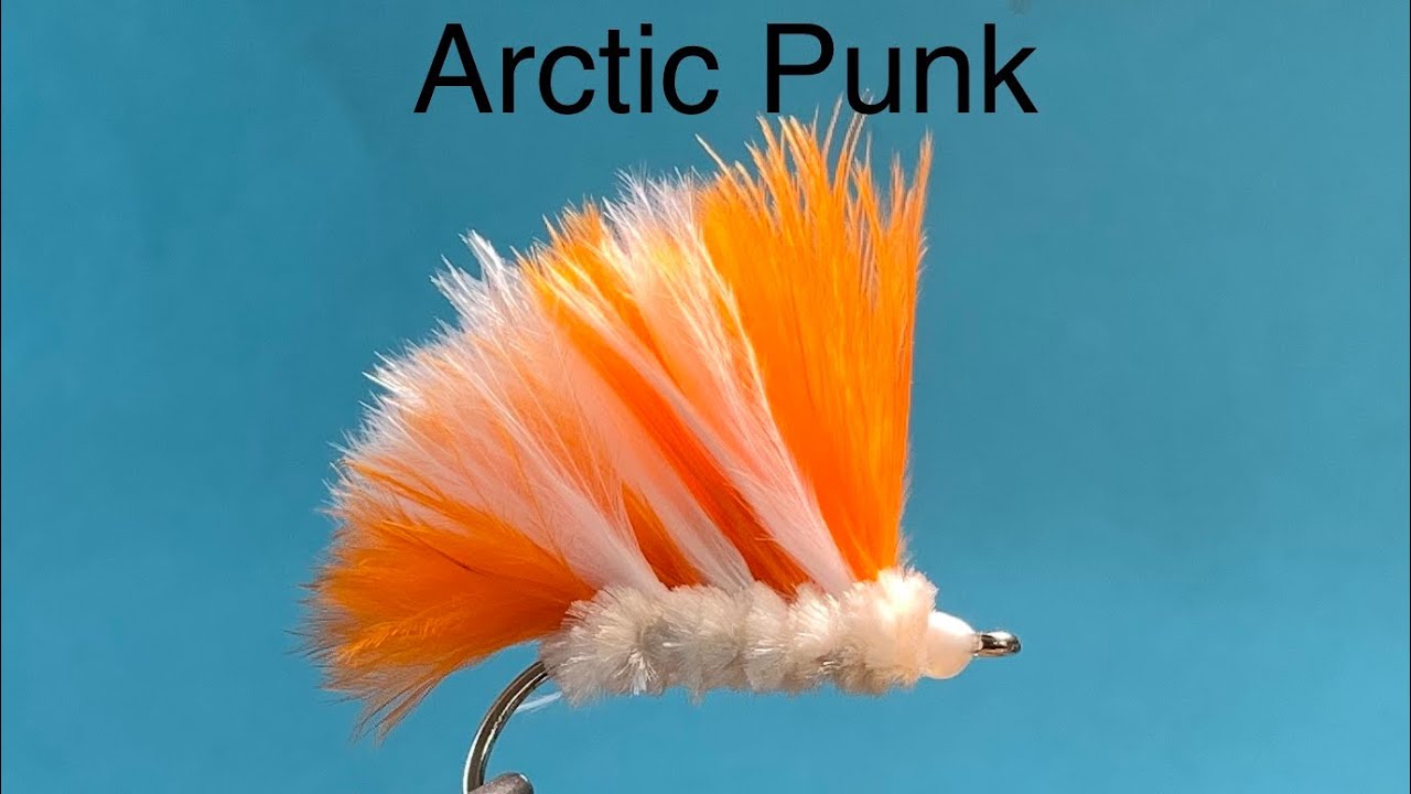 Fliegen binden Woodnflys : Fliege für arktische Saiblinge (arctic Punk)