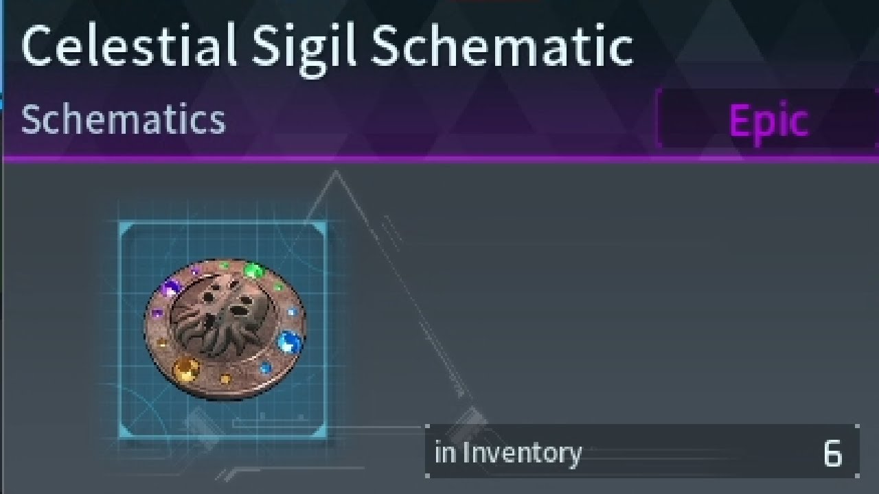 Celestial Sigil schematic guide, how to learn to make celestial sigils