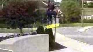 kickflip off ledge