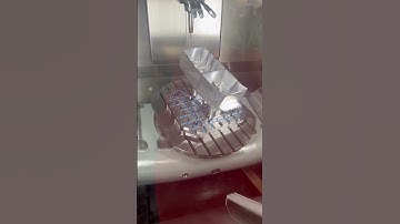 MultiZero Clamping System on HERMLE C400 5-axis machine #5axis #milling #cnc #workholding