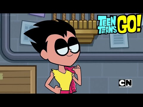 Robin Back in 1980s | Justice League's Next Top Talent Idol Star: Dance Crew Edition Teen Titans GO!
