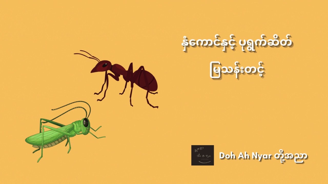 နှံကောင်နှင့် ပုရွက်ဆိတ် - မြသန်းတင့်