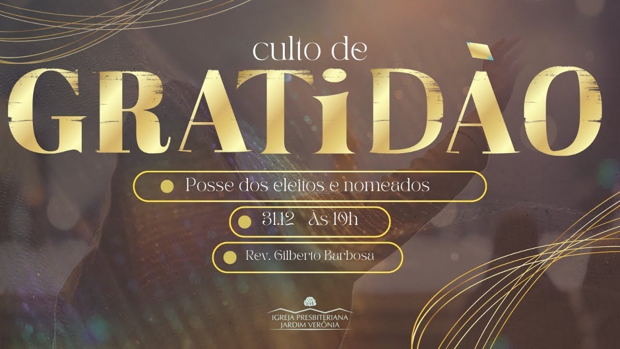 Pregação - "Conjugue bem os verbos desse Salmo"  - REV. GILBERTO BARBOSA