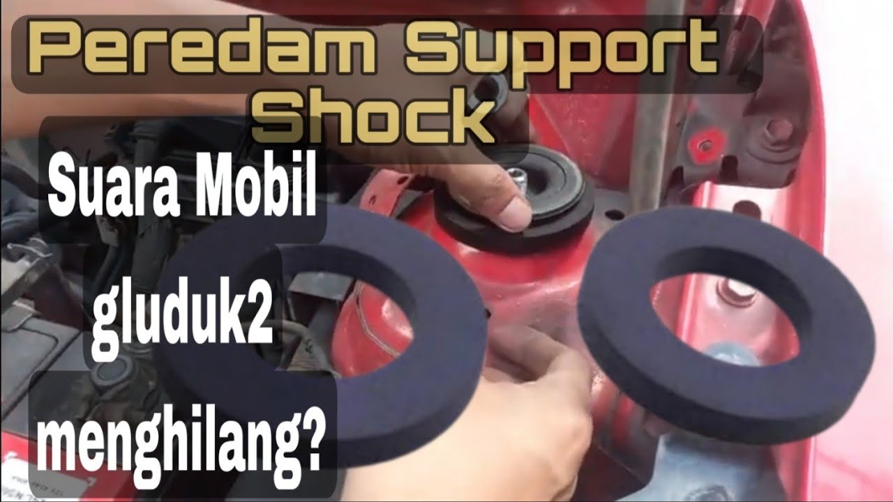 Mengatasi bunyi gluduk gluduk Toyota Yaris dengan memasang karet