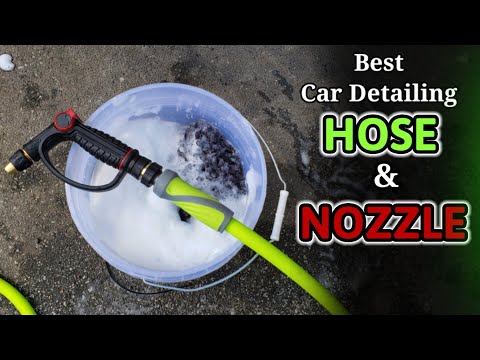 The Best Hose and Nozzle For Washing Cars  Flezilla SwivelGrip & Orbit  Proflo 