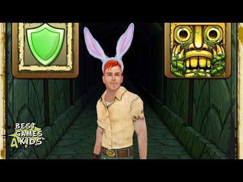 Temple Run 2 Unlock Easter BUNNY HAT W GUY DANGEROUS BUNNY GUY By Imangi Studios 