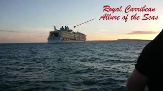 Boat Tour Of Anchored Cruise Liners