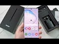 Samsung Galaxy Note 10 Plus: распаковка и первые впечатления!