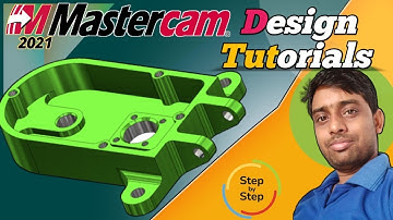 Mastercam Cad Tutorials I Designing 3d Part #mastercam #programming #cnc #cncmachining