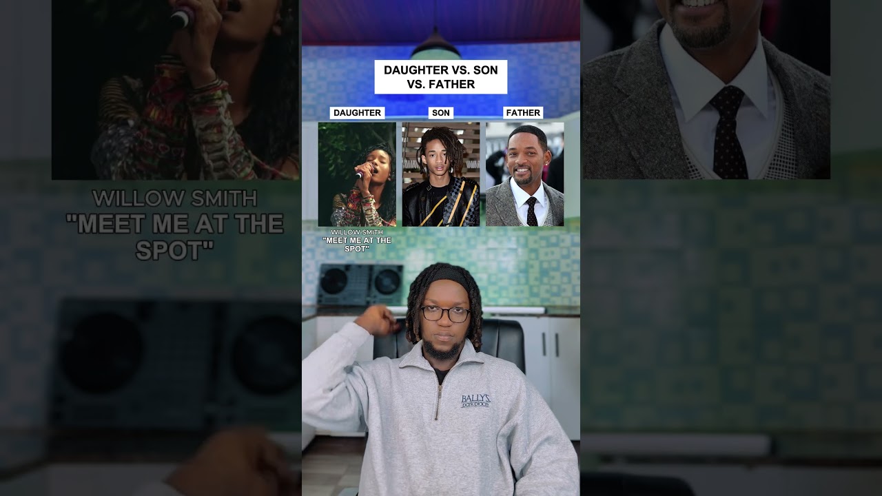 Daughter Vs. Son Vs. Father: Will Smith's Daughter "Willow Smith": Meet Me At Our Spot" 