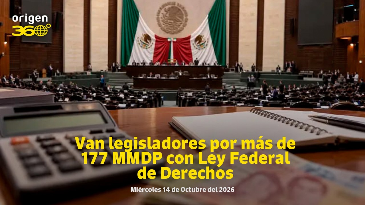 En Vivo | Van legisladores por más de 177 MMDP con Ley Federal de Derechos