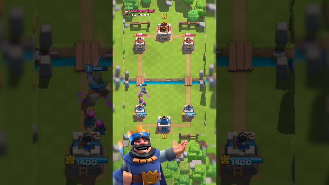 Clash Royale | Trainer 1 | New Account in Clash Royale 😱😱 