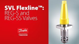 Svl Flexline Reg-S And Reg-Ss Hand Regulating And Expansion Valves From Danfoss