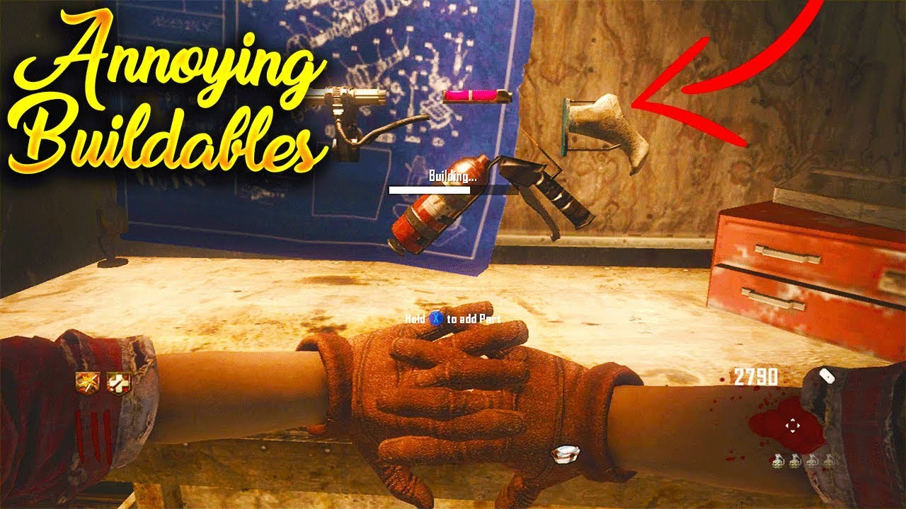 Top 5 Most Annoying Buildables in Call of Duty Treyarch Zombies History!