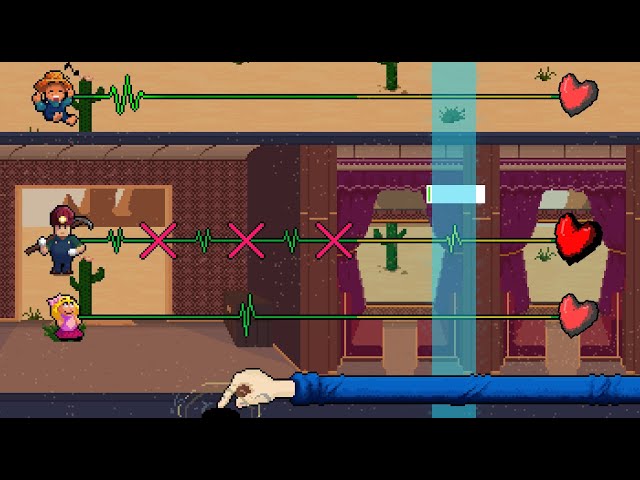 prodbycircus - PYRAMIDS - Rhythm Doctor custom level ( pre - 1.0 )