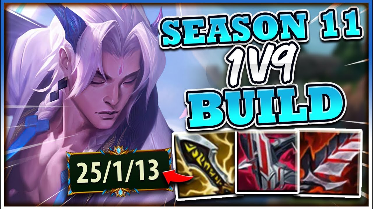 BEST BUILD TO HARD CARRY EVERY SINGLE GAME AS YONE (1V9 EVERY GAME) League of Legends YouTube