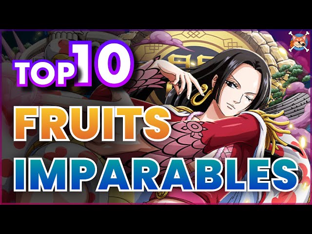 TopList One Piece - Quel type de Fruit Du Démon préfères-tu ? 🍇