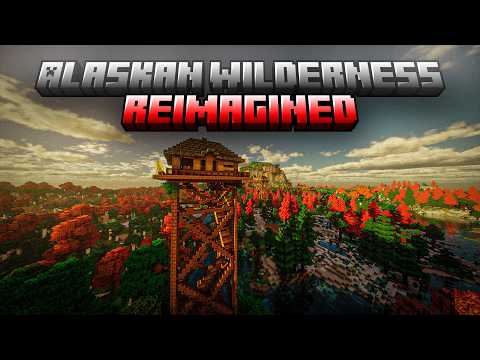 I played the HARDEST survival modpack in Minecraft | ALASKAN WILDERNESS | Pivas the Pivot