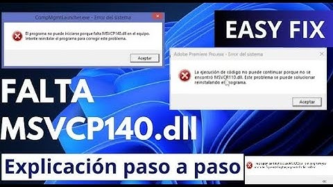 Descargar todos los Redistributables de Microsoft Visual C++ 2005 al 2022 REPARAR errores de .dll