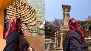 From Starfield Library to a 1,200-Year-Old Temple 🇰🇷 | Exploring Gangnam 🪷