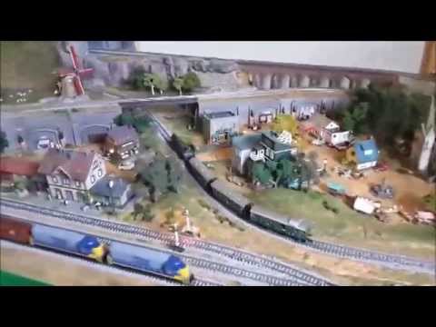 N Gauge Model Train Layout - Evert Loo