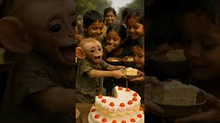 Emotional story of poor monkey 😢 #shorts