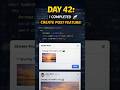 Day 42: Create Post Feature Explained + Working Demo | Frontend | Vibeshared