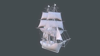 Brig WIP Test Render
