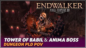 FFXIV ENDWALKER Dungeon : The Tower of BABIL & ANIMA BOSS Fight (Japanese Voice English Subs)